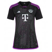 Camisa de Futebol Bayern Munich Harry Kane #9 Equipamento Secundário Mulheres 2023-24 Manga Curta
